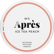 Après No5 Ice Tea Peach 4mg
