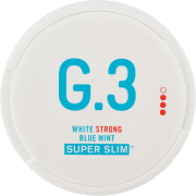 G.3 Blue Mint Strong Superslim White