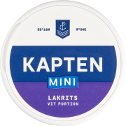 Kapten Lakrits Mini Vit