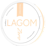 LAGOM Peach Mint Zero Nicotine Free
