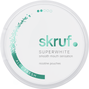 Skruf Superwhite Aloe Fresh Medium Slim