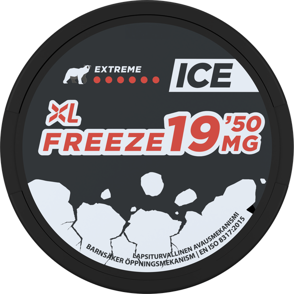 ICE Freeze XL Extreme 19,5mg - nicotine pouches