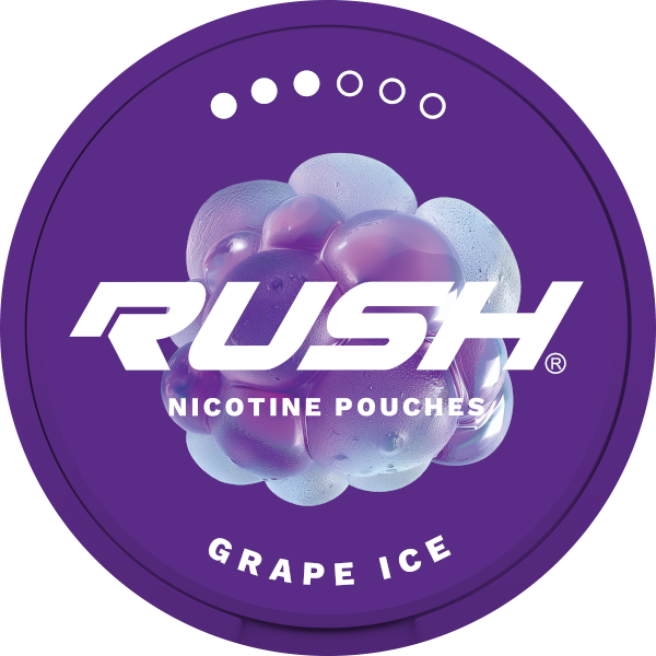 RUSH Pro Grape Ice - nicotine pouches