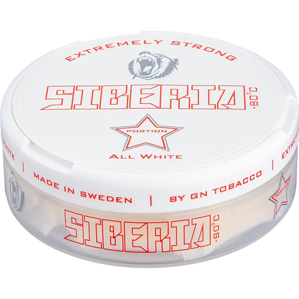 Buy Siberia All White Extremely Strong | Best | MySnus.com