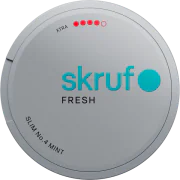 Skruf Fresh No. 4 Mint Xtra Strong Slim White